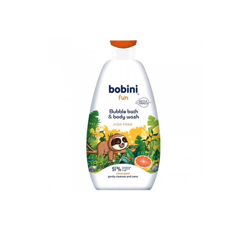 Shampoo / Bath gel, Children's bath gel/foam «Bobini» Fun 500ml, Լեհաստան