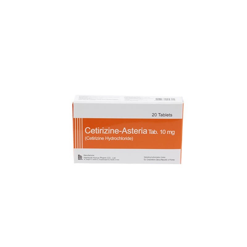 Antiallergic drugs, Tablets «Cetirizine Asteria» 10 mg, Մեծ Բրիտանիա