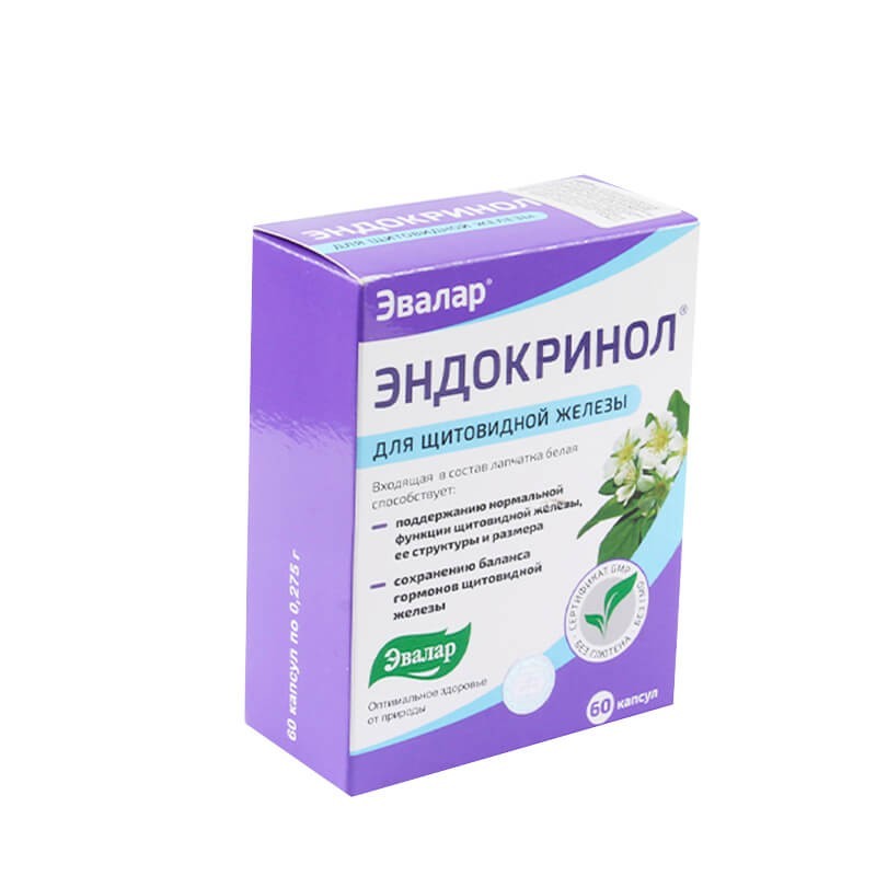 Bioactive supplements, Tablets «Endokrinol», Ռուսաստան