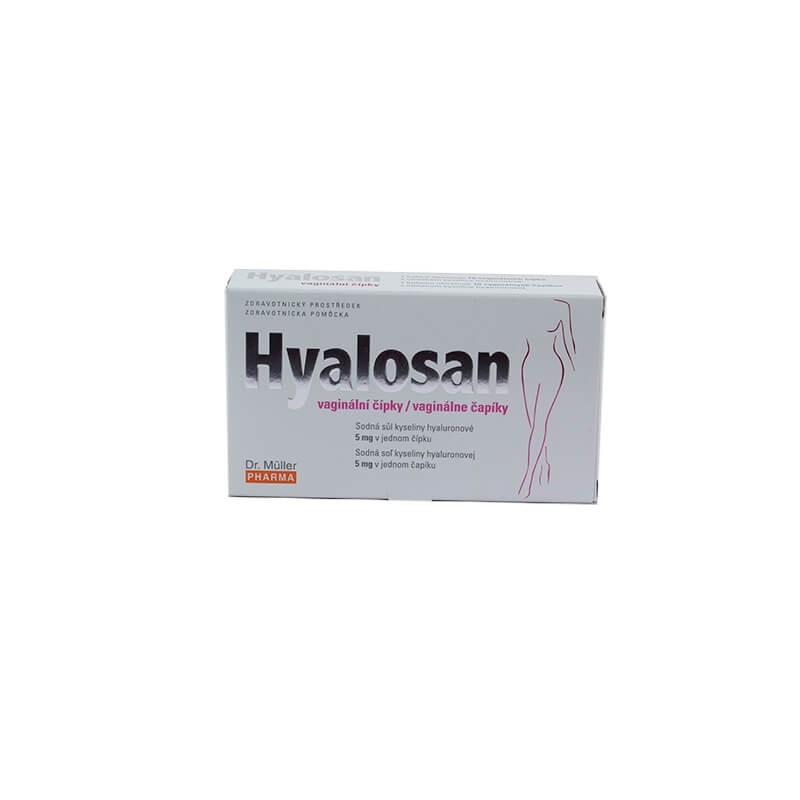 Women's health, Suppositories «Hyalosan» 5 mg, Սլովակիա