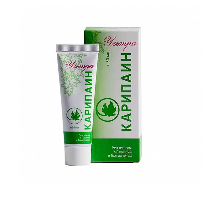 Medicines of local effect, Gel «Karipain» 30ml, Ռուսաստան