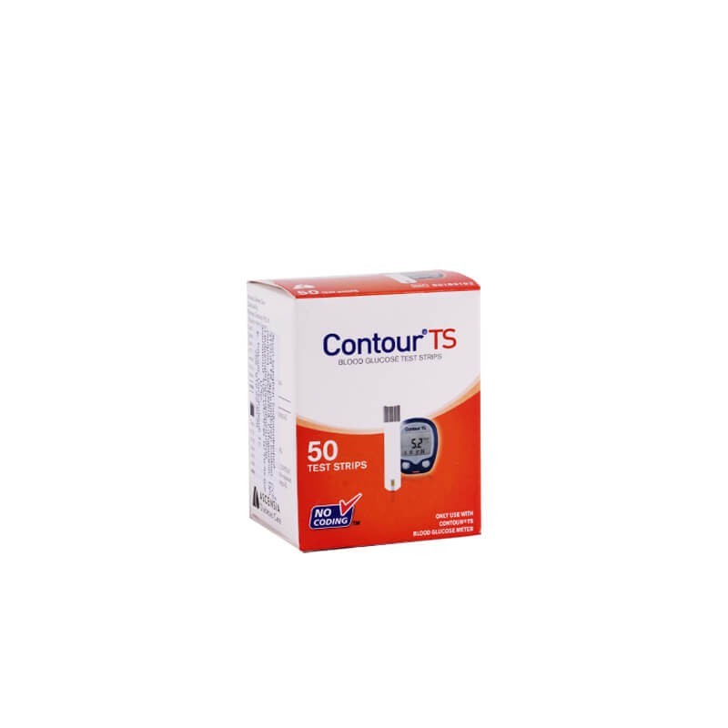 Glucometers and strips, Contour TS strips N50, 