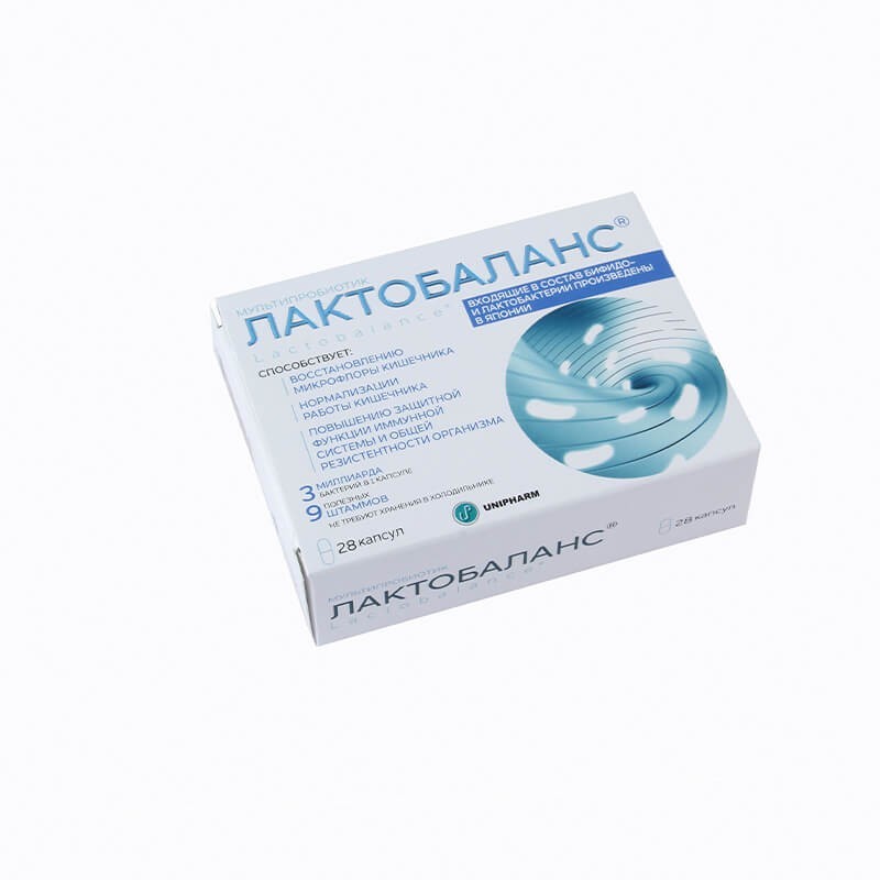 Medicines of the gastrointestinal system, Tablets «Laktobalance», ԱՄՆ