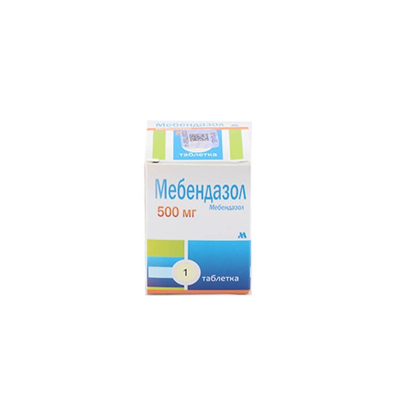 Anthelmintic drugs, Tablet «Mebendazole» 500 mg, Հայաստան