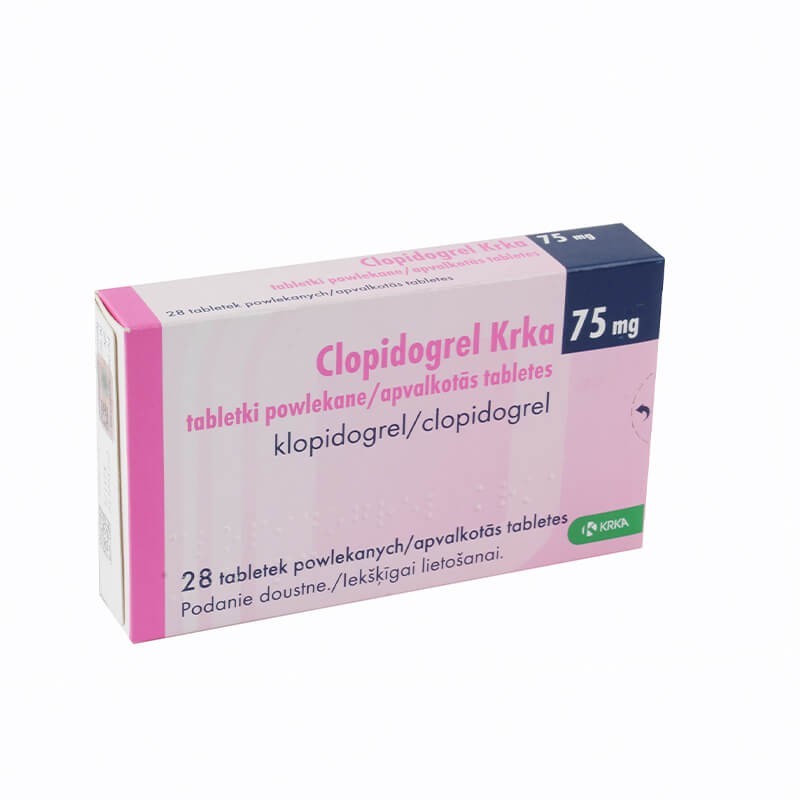 Anticoagulant drugs, Pils «Clopidogrel» 75 mg, Սլովենիա