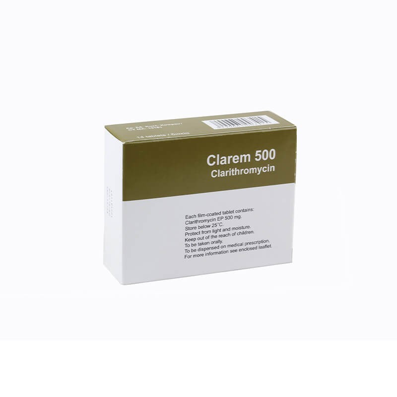 Antibiotic drugs, Tablets «Clarem» 500 mg, Կիպրոս