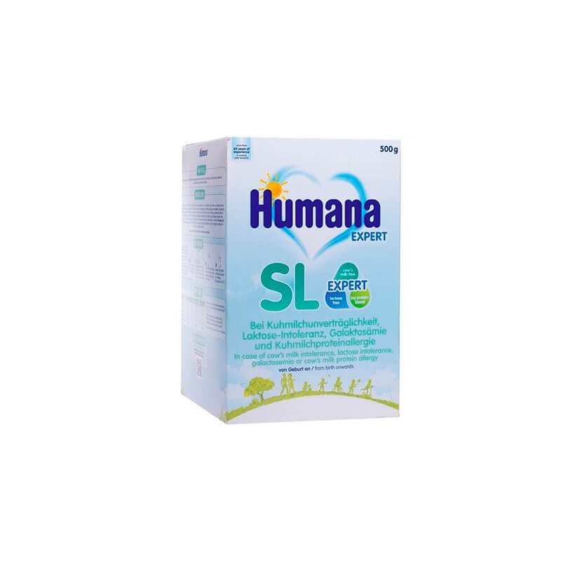 Milk mixtures, Milk mixture «Humana» SL 500g, Գերմանիա