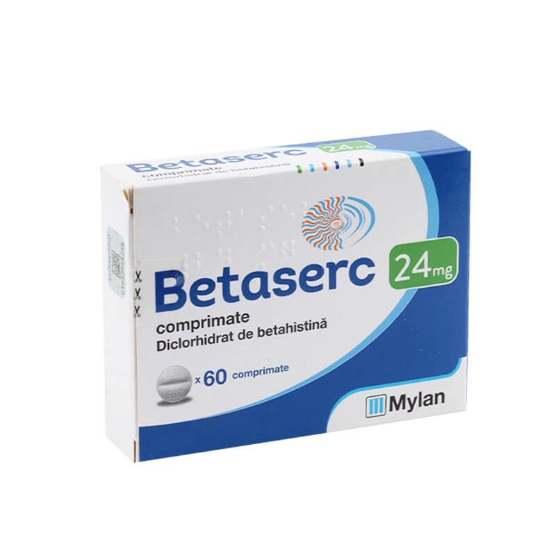 Cerebrovascular drugs, Tablets «Betaserc» 24 mg, Գերմանիա