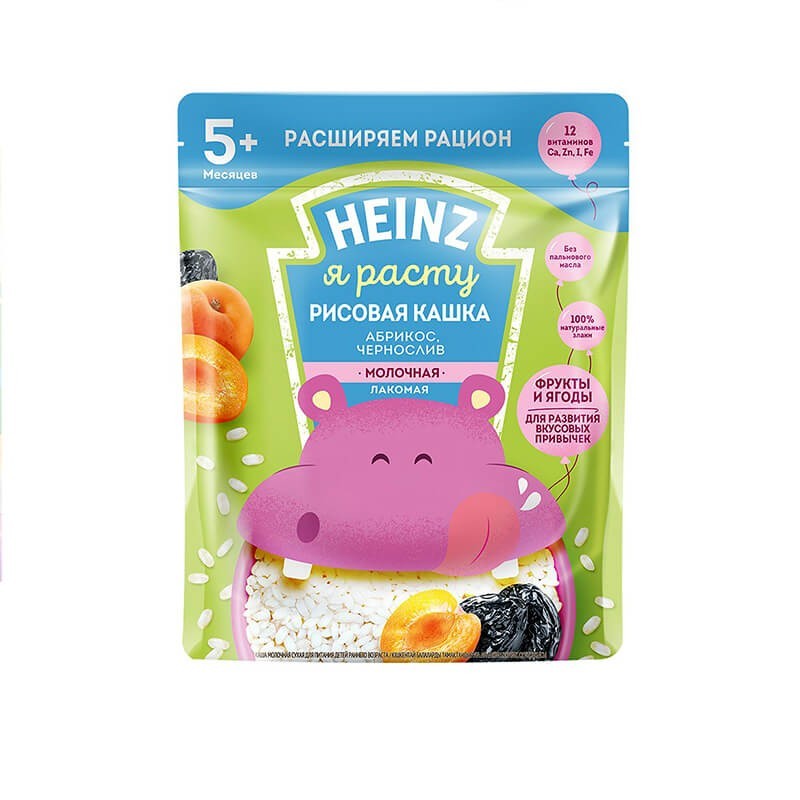 Porridges, Children's porridge «Heinz» 170g, Ռուսաստան