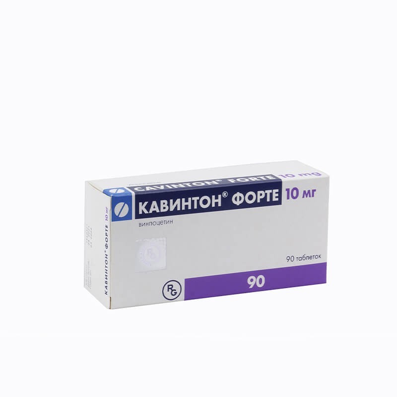 Cerebrovascular drugs, Tablets «Cavinton» 10 mg, Վենգրիա