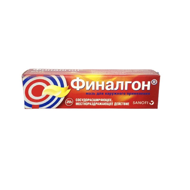 Medicines of local effect, Ointment «Finalgon» 20g, Գերմանիա