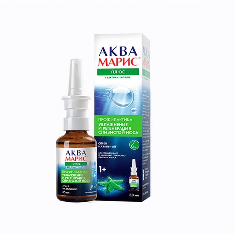 Nose throat ea, Nasal spray «Akva Maris» Plus 30ml, Խորվաթիա