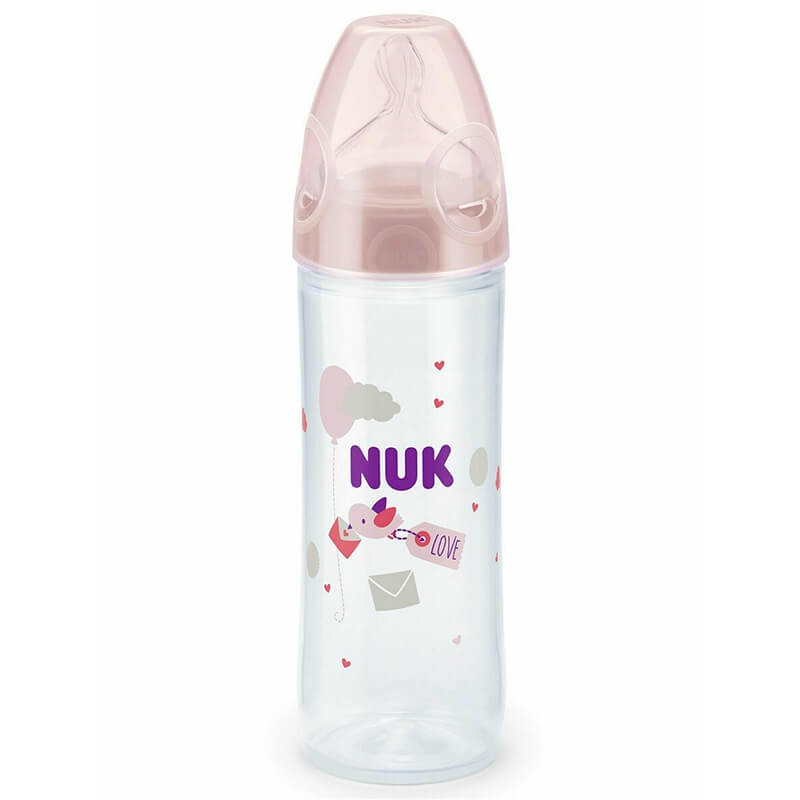 Feeding bottles, Silicone feeding bottle «NUK» 250 ml, Գերմանիա