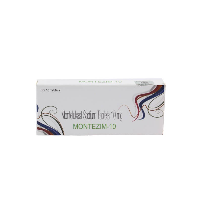 Antitussive drugs, Pils «Montezim» 10mg, Հնդկաստան