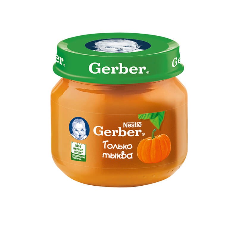 Purees, Vegetable puree «Gerber» 80g, Լեհաստան