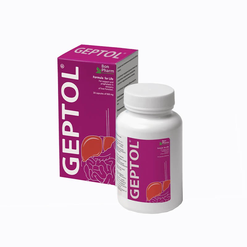 Hepatoprotective drugs, Capsules «Geptol» 900mg, ԱՄՆ