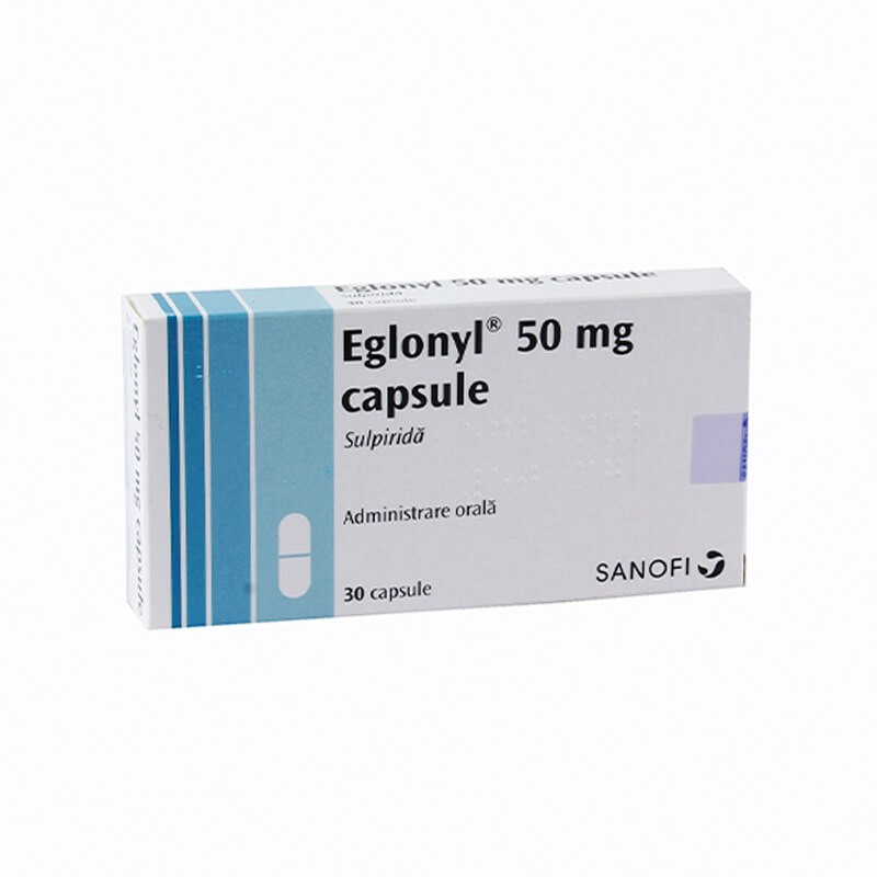 Drugs affecting the CNS, Pils «Eglonil» 50mg, Ռումինիա